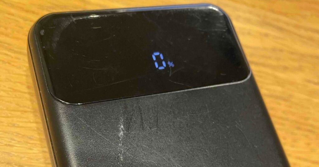 【大容量モバイルバッテリー】Sanlao製N10は残量が表示される